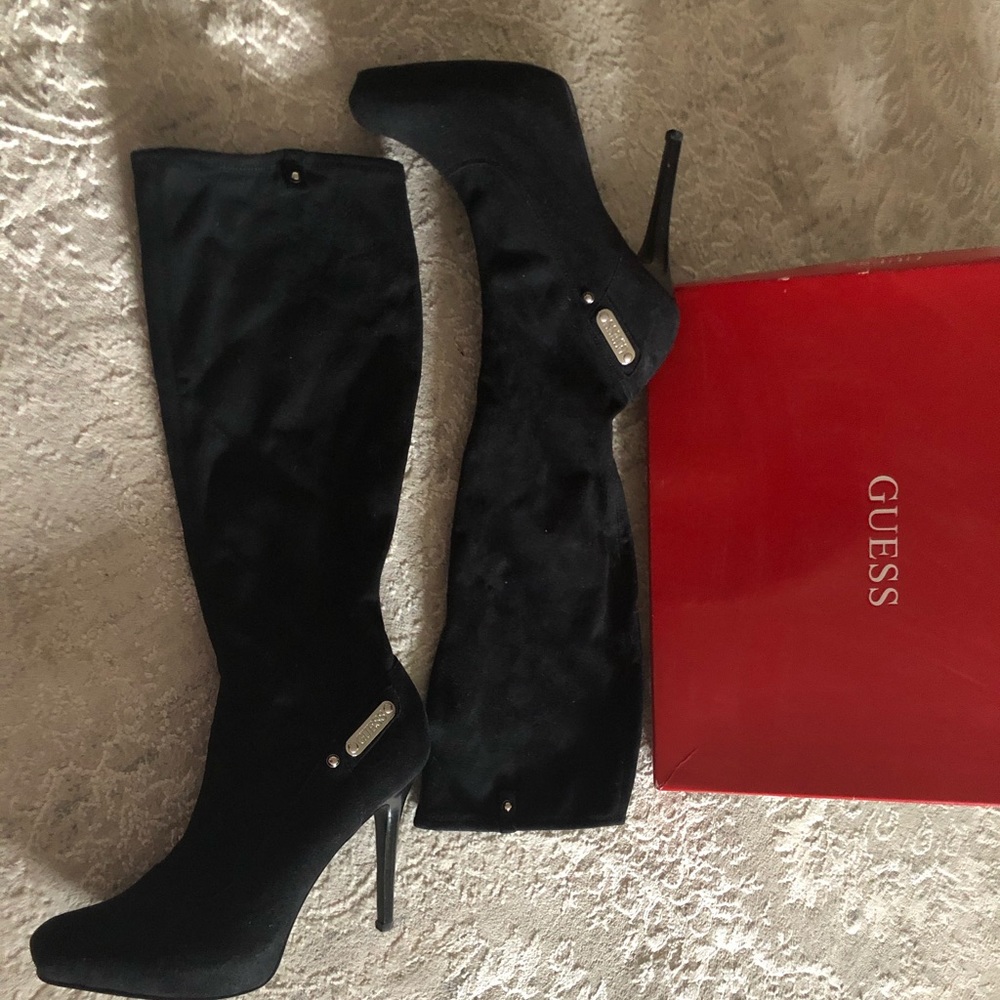 Guess suede boots
